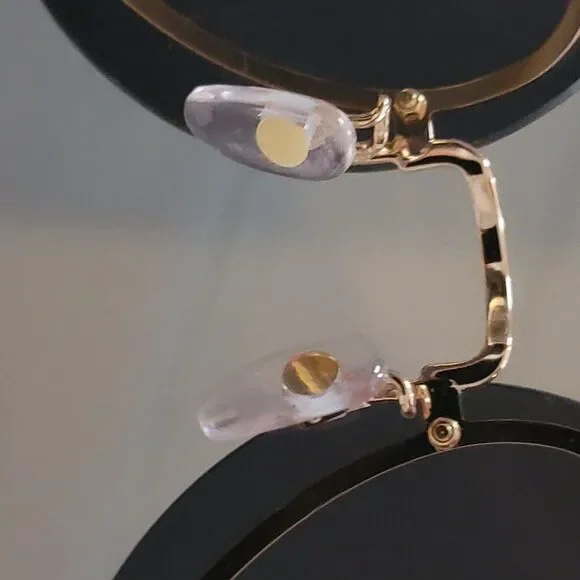 Marc Jacobs Round Shape 59MMAcetate Sunglasses With Gold Hearts For Wo…